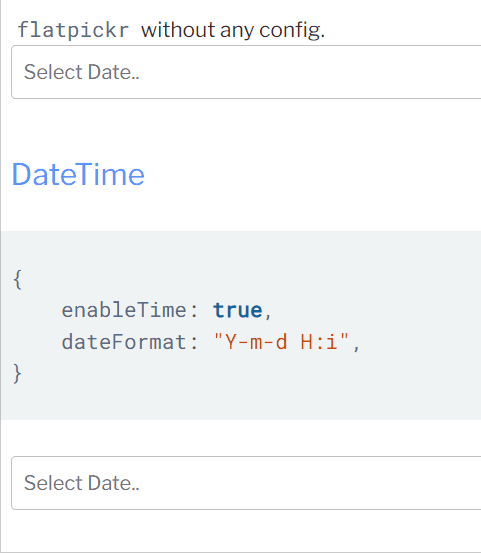 Calendar Selected Date Handling