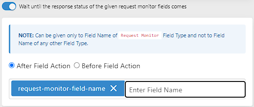 Request Monitor Wait